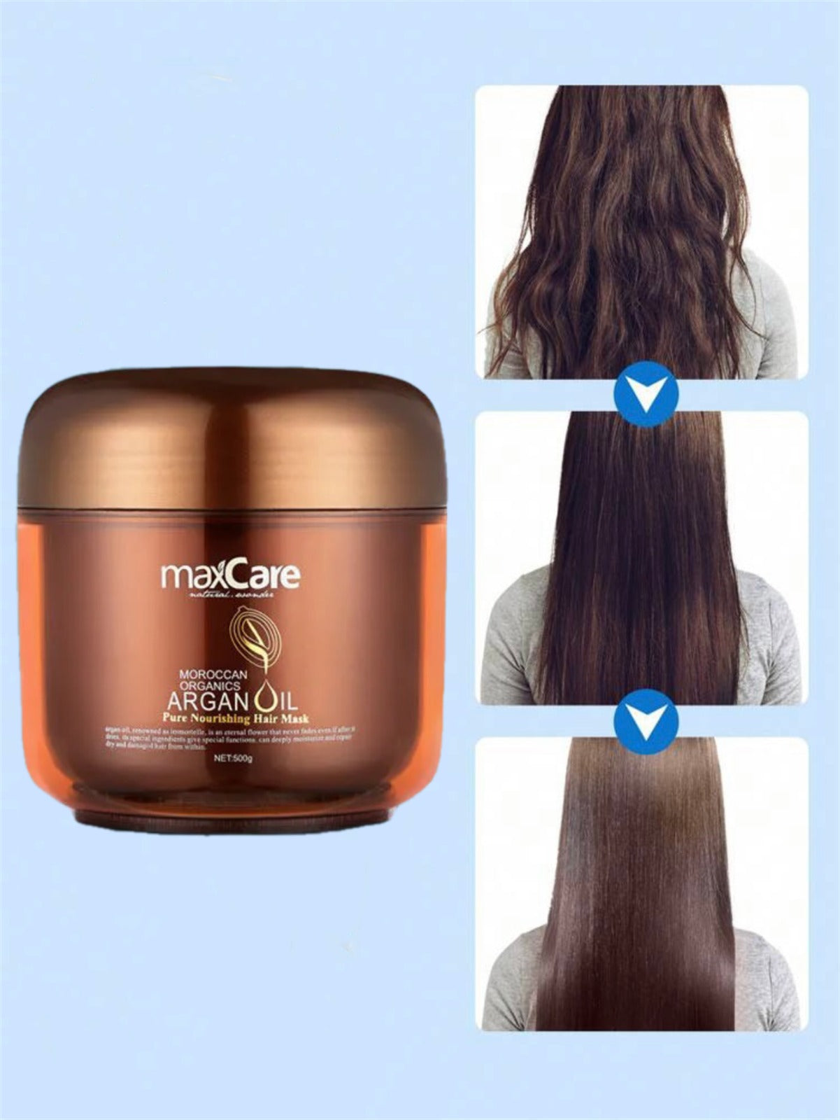 Argan Oil Pure Nourishing Hair Mask   *500ml*